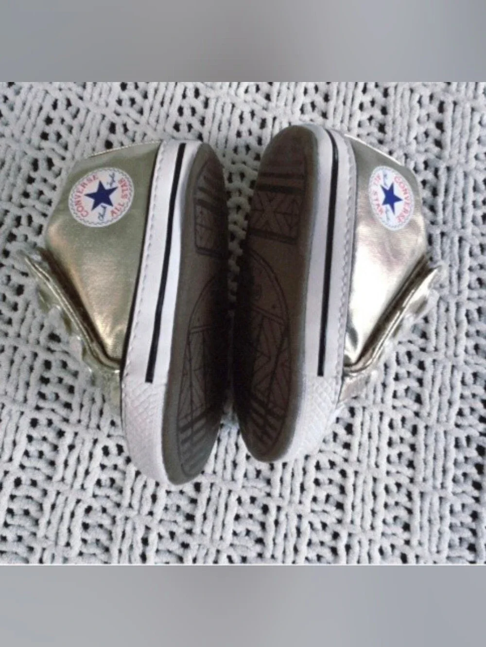 Converse Infant Gold Soft Bottom Size 2
